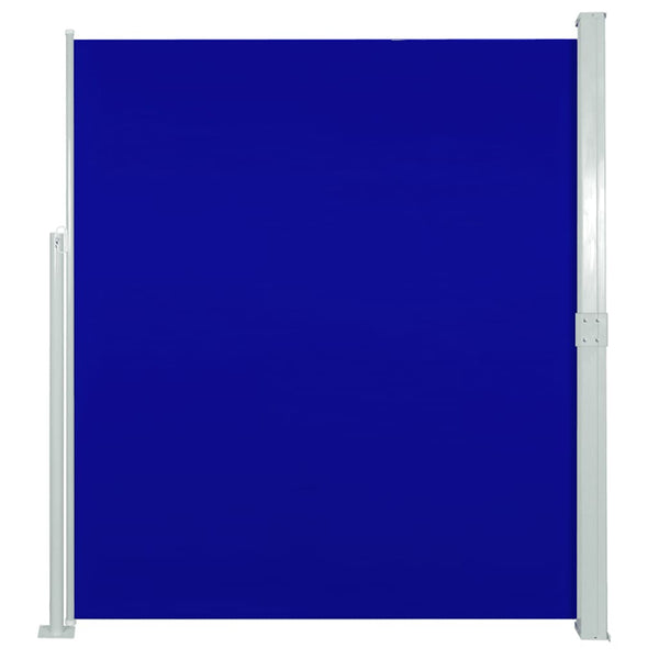 Blaues Seitenmarkise für die Terrasse SNR 160x300cm