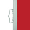 Rote Seitenmarkise für Terrasse Snr 160x300cm