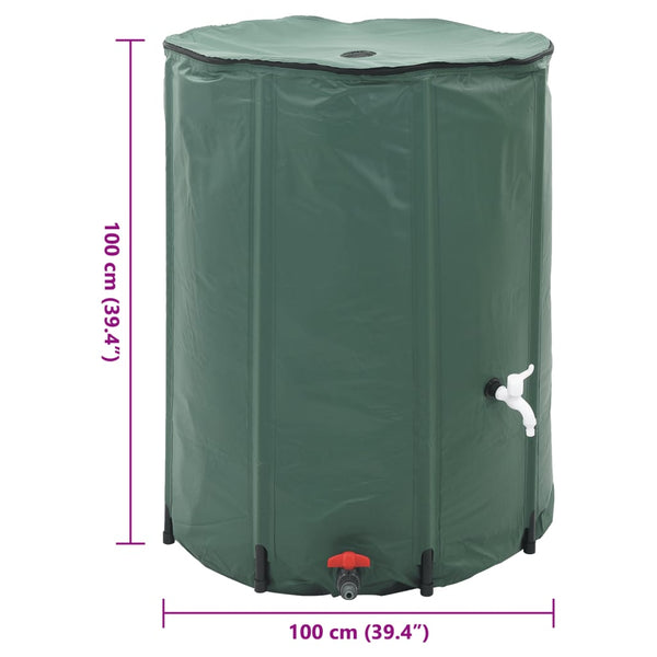 Faltbarer Regenspeicher Elca 750 L