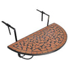 Terrakotta-Hänge-Balkontisch Manut (Mosaik)