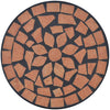 Terrakotta-Beistelltisch/-Pflanzenständer Mosaik Born