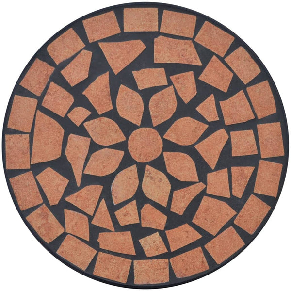 Terrakotta-Beistelltisch/-Pflanzenständer Mosaik Born