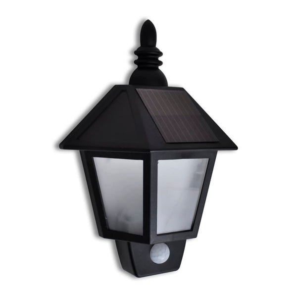 Aurinkoenergia seinävalaisin Senor (liikkeentunnistimella)