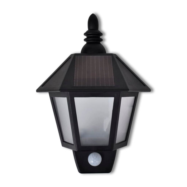 Aurinkoenergia seinävalaisin Senor (liikkeentunnistimella)