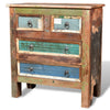 Schrank Csebar (4 Schubladen recyceltes Holz)