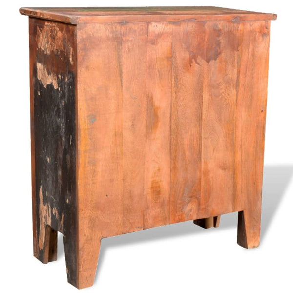 Schrank Csebar (4 Schubladen recyceltes Holz)