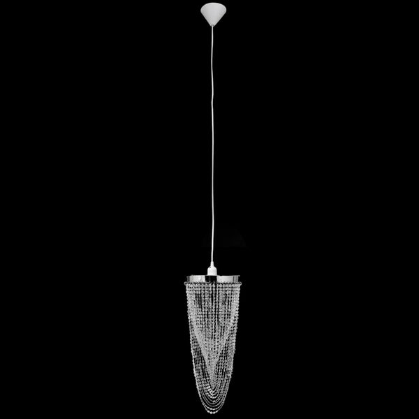Kristallene Pendelleuchte Damarcus 22x58cm