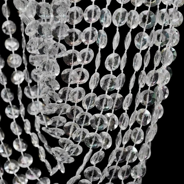Kristallene Pendelleuchte Damarcus 22x58cm