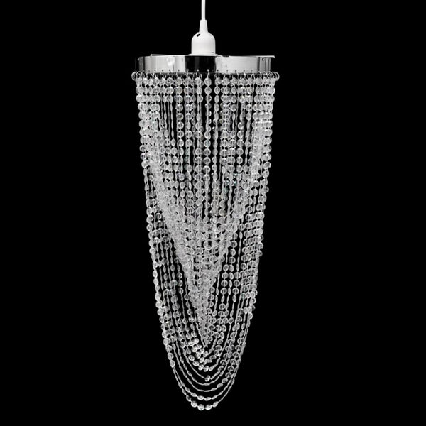 Kristallene Pendelleuchte Damarcus 22x58cm
