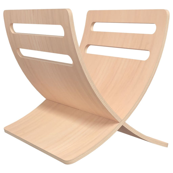 Natürlicher Holz-Zeitschriftenständer Liorind