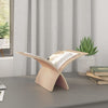 Natürlicher Holz-Zeitschriftenständer Liorind