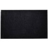 Schwarze PVC-Fußmatte Irofte 90x60cm