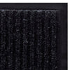 Schwarze PVC-Fußmatte Irofte 90x60cm