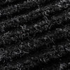 Schwarze PVC-Fußmatte Irofte 90x60cm