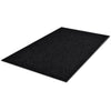 Schwarze PVC-Fußmatte Irofte 90x120cm