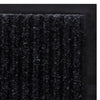Schwarze PVC-Fußmatte Irofte 90x150cm