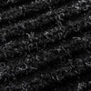 Schwarze PVC-Fußmatte Irofte 90x150cm