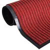 Rote PVC-Fußmatte Irofte 90x120cm