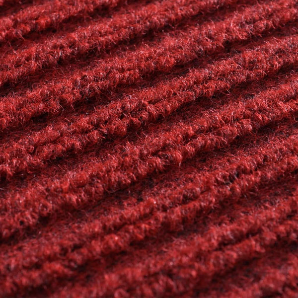 Rote PVC-Fußmatte Irofte 90x120cm
