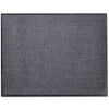 Graue PVC-Fußmatte Irofte 90x120cm