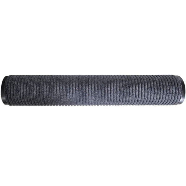 Graue PVC-Fußmatte Irofte 90x120cm