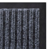 Graue PVC-Fußmatte Irofte 120x180cm