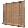 Braune Bambusrollos Elsa 120x160cm