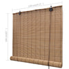 Braune Bambusrollos Elsa 120x160cm
