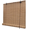 Ruskea ruskeat bambu rullaverhot Elsa 140x160cm