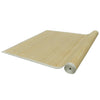 Rechteckiger natürlicher Bambusteppich Amaliea 80x200cm