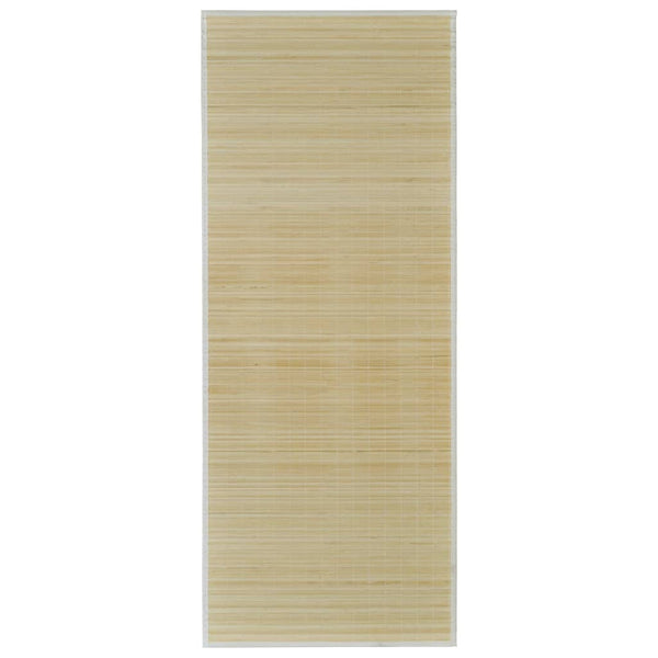 Suorakulmainen luonnollinen bambumatto Amaliea 150x200cm