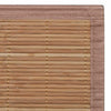 Braune rechteckige Bambusmatte Amalie 150x200cm