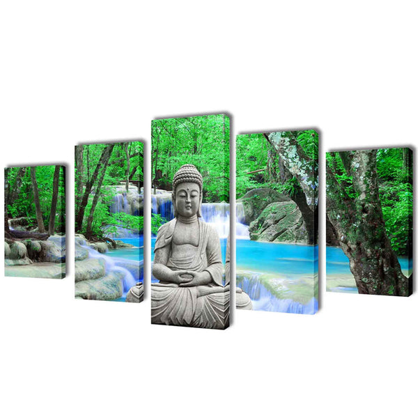 Gemäldeserie Buddha Albei 200x100cm