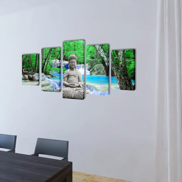 Gemäldeserie Buddha Albei 200x100cm