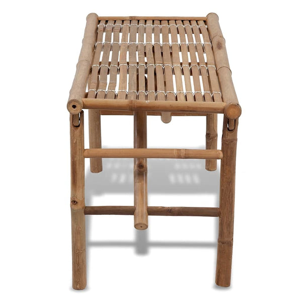 Klappbare Gartenbank Iunal 118cm (Bambus)