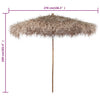 Aurinkovarjo bambu/banaanipuun lehdet 270 cm