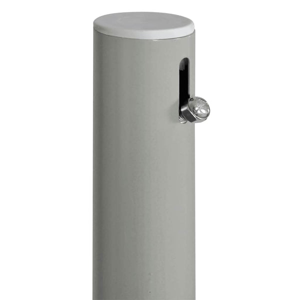 Graue Seitenmarkise für die Terrasse Snr 160x300cm