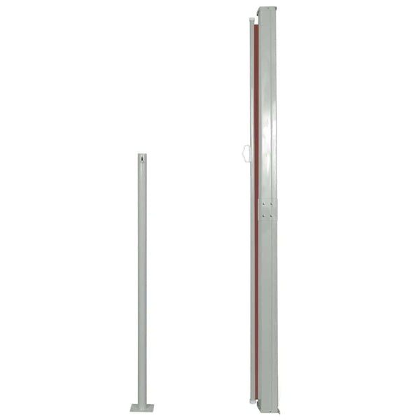 Braune Seitenmarkise für Terrassen, SNR 160x300 cm