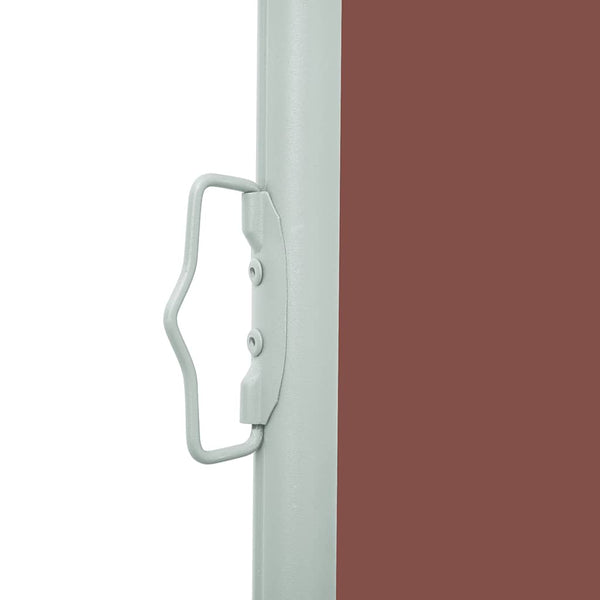 Braune Seitenmarkise für Terrassen, SNR 160x300 cm
