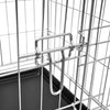 Zusammenklappbare Hundebox aus Metall Ticulina (L)