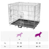 Zusammenklappbare Hundebox aus Metall Ticulina (L)