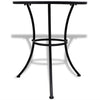 Blauer und weißer Bistrotisch Culca 60cm (Mosaik)