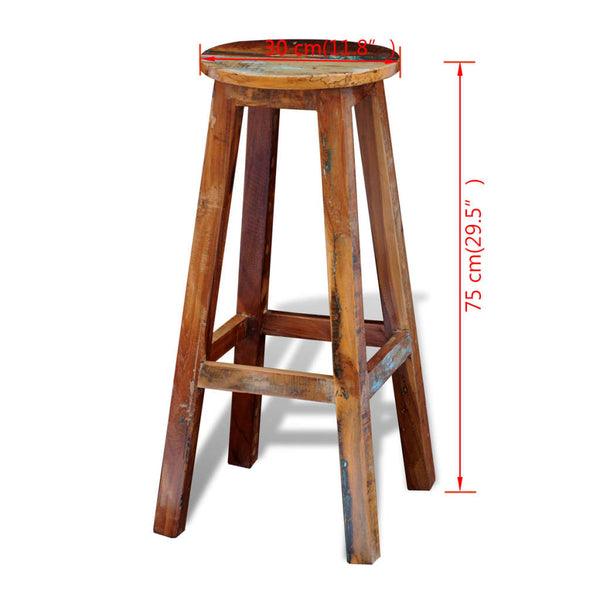 Barhocker Yamilet (recyceltes Holz)