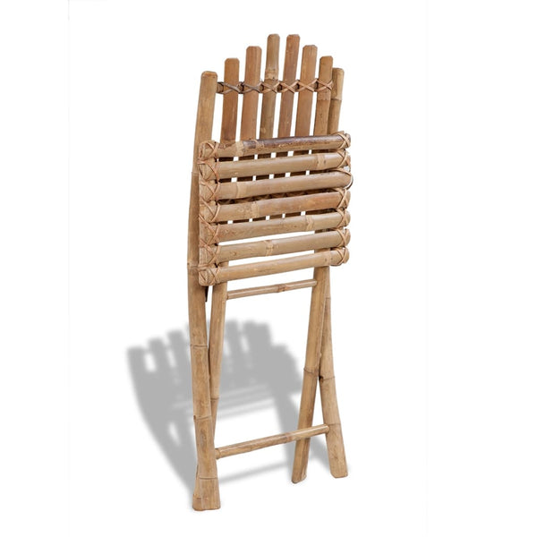 Klappbare Outdoorstühle Valencica (4 Stück Bambus)