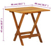 Bistrotisch Tavi 46x46x47cm (Akazienholz)