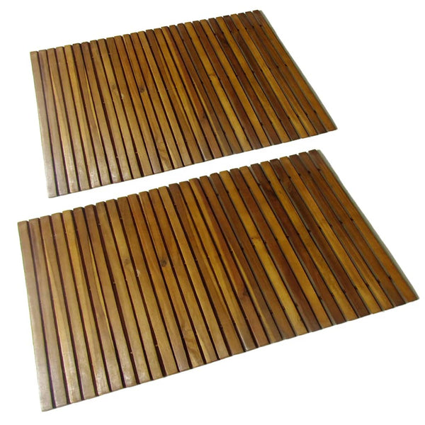 Akazien-Badematte Tyida 80x50cm (2 St.)