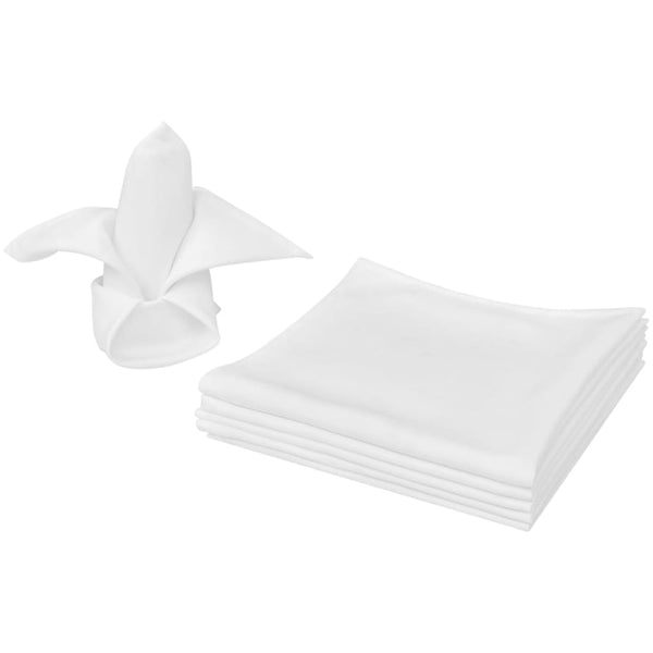 Weiße Papierserviette Colter 50x50cm (25 Stk.)