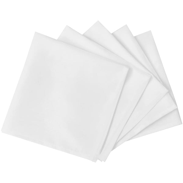 Weißer Serviettenstoff Colter 50x50cm (50)