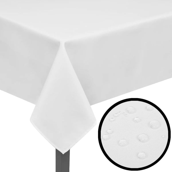 Weißer Tischläufer Crang 130x130cm (5)