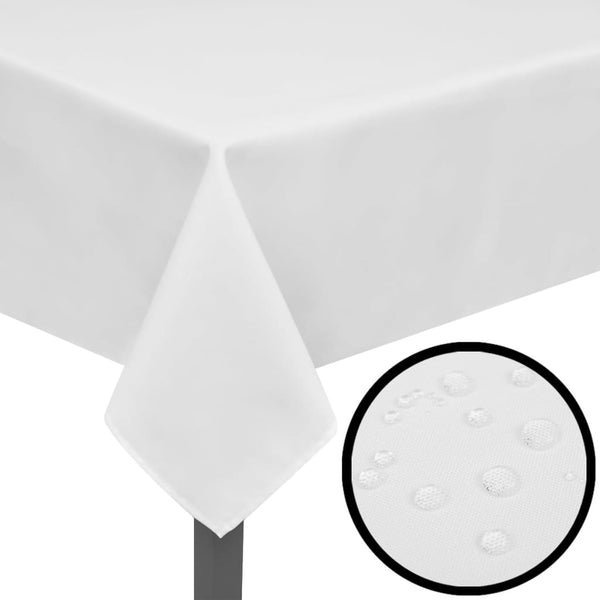 Weiße Tischdecke Crang 250x130cm (5)